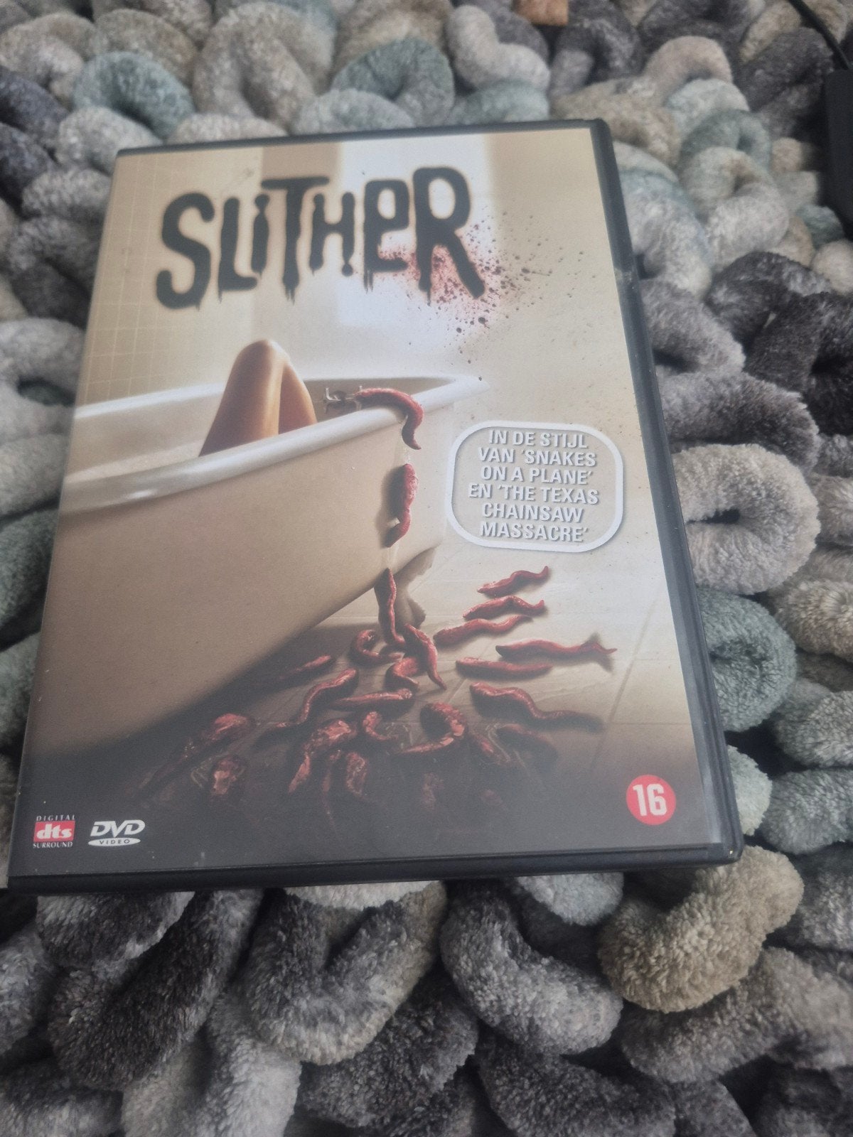 Slither DVD - Horrorfilm van de makers van Dawn of the Dead, Vanaf 16 jaar, Nederlands, Ophalen of Verzenden, Breedbeeld