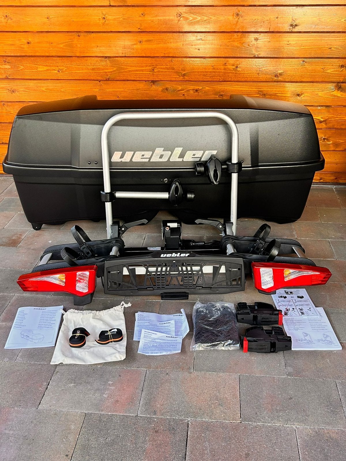 Uebler I21 + Uebler Heckbox B1, ZGAN, Prachtige set, Ophalen, Elektrische fiets, Zo goed als nieuw, 2 fietsen