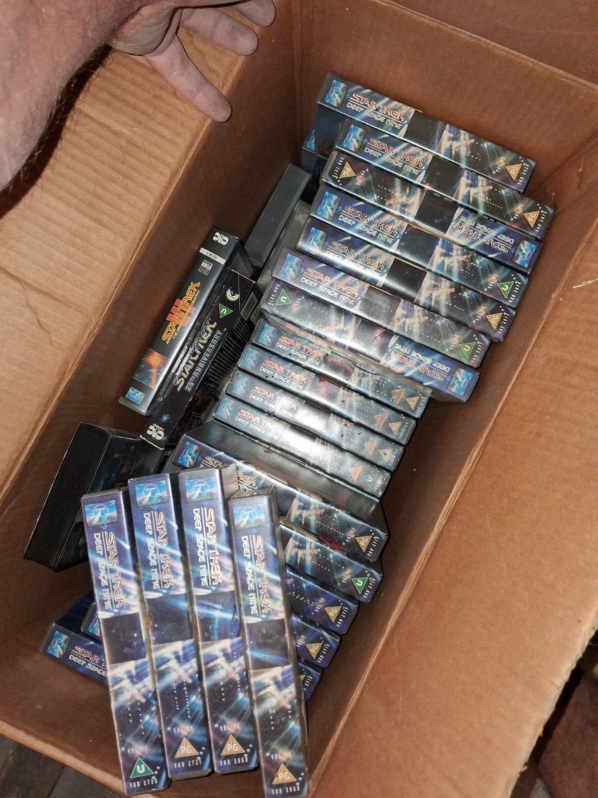 Star Trek Deep Space Nine VHS Collectie, Science Fiction en Fantasy, Engels, Ophalen of Verzenden, Vanaf 6 jaar
