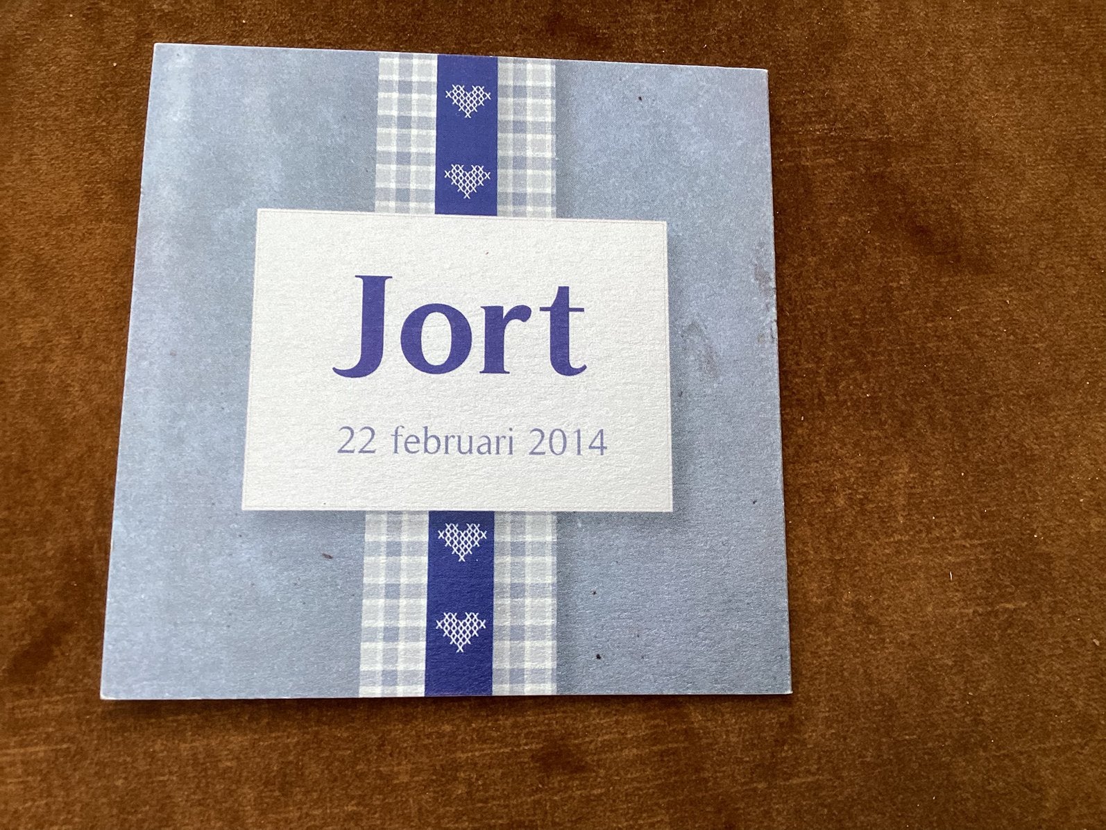 Jort. Harmonica kaartje, Ophalen of Verzenden, 2000 tot heden