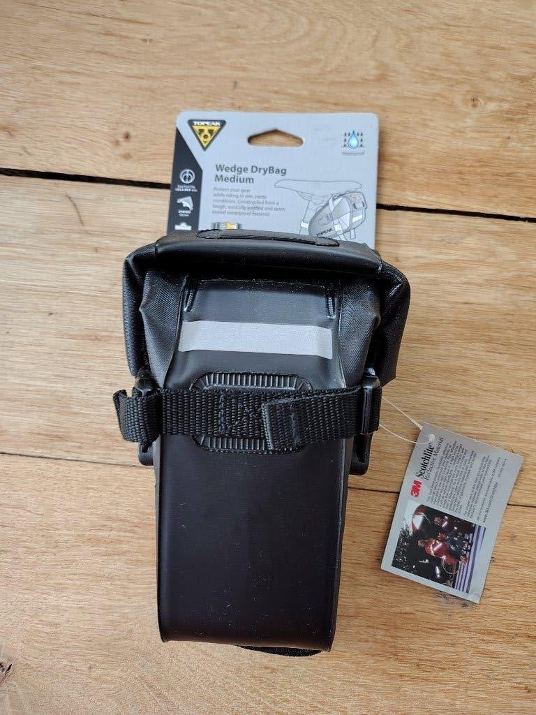 Topeak WEDGE DRYBAG STRAP MEDIUM zadeltas zadel tasje nieuw, Topeak, Nieuw, Ophalen of Verzenden, Topeak