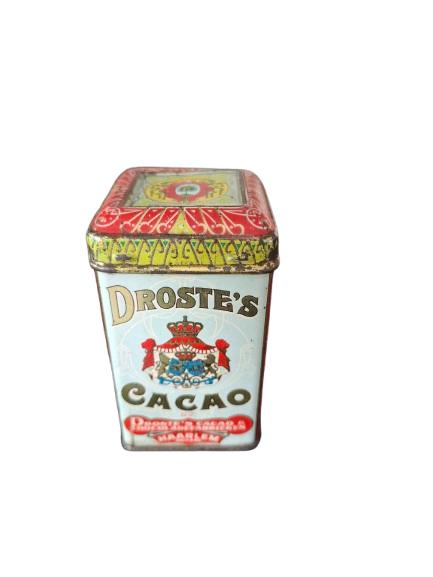 DROSTE CACAOPOEDERBLIK, Ophalen of Verzenden, Gebruikt, Overige, Droste