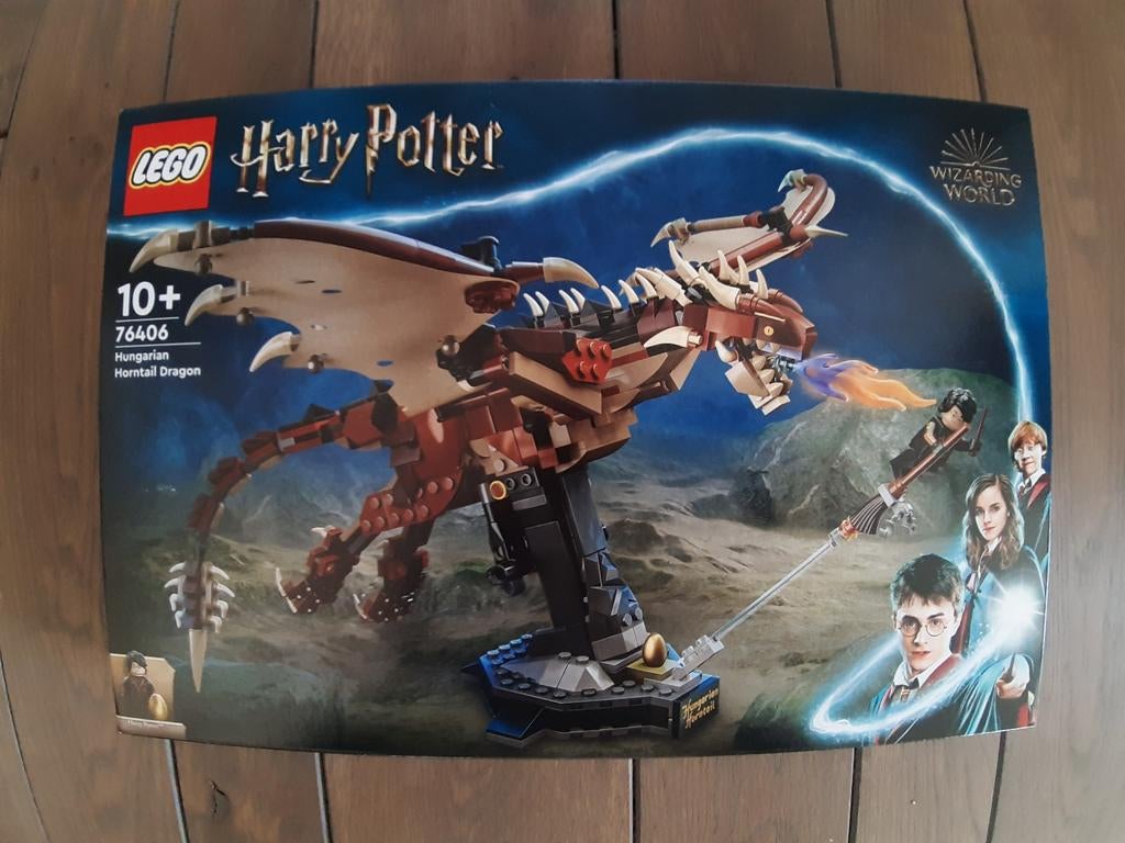 Nieuwe lego harry potter set 76406, de hongaarse hoornstaart, Ophalen of Verzenden, Nieuw, Complete set, Lego