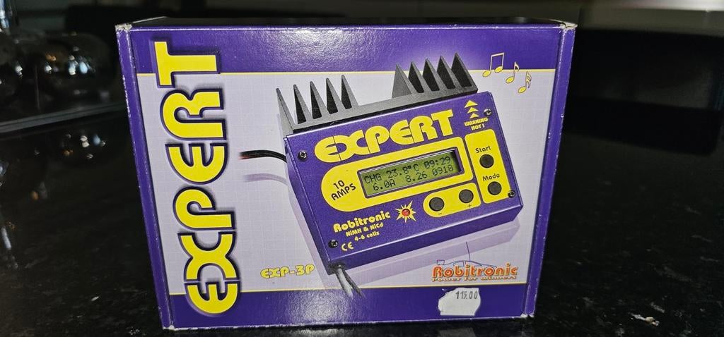 ROBITRONIC Expert EXP-3P PRO-CHARGER - Nieuw in doos, Overige merken, Nieuw, Ophalen of Verzenden, Groter dan 1:32