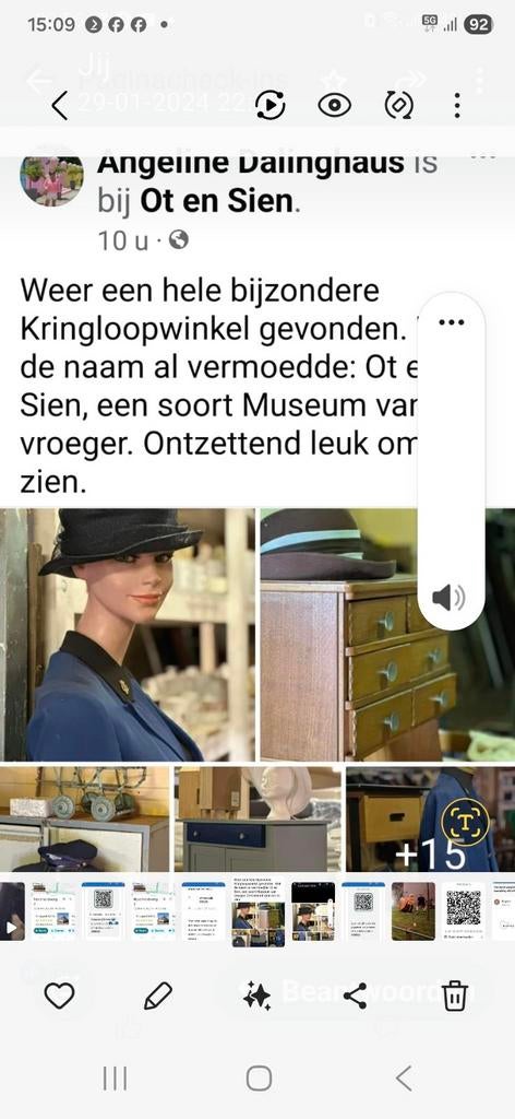 Kringloop oten sien uniek, Eén persoon
