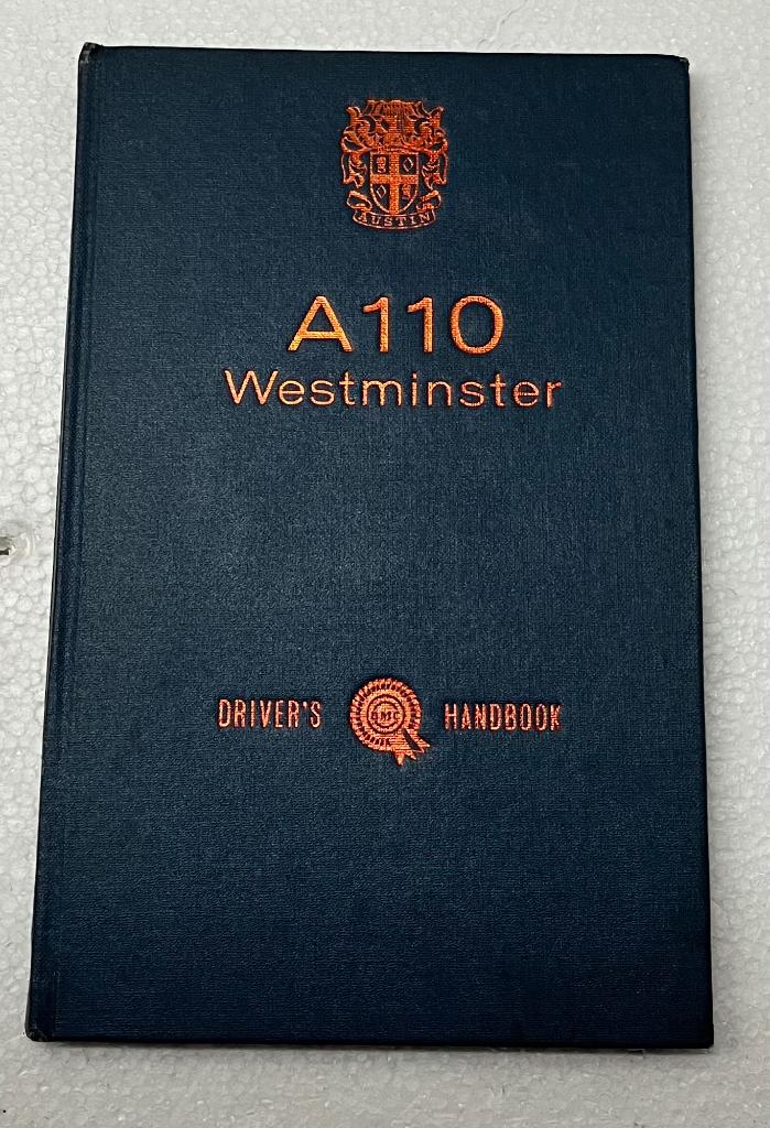 Origineel Driver’s Handboek Austin Westminster A-110 GB, Ophalen of Verzenden
