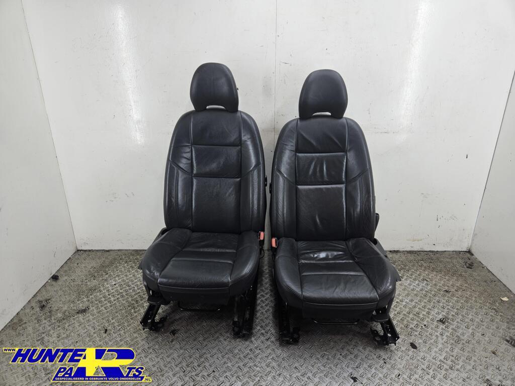 Bekleding set zwart leder Volvo V50/S40 ('04-'12), Auto-onderdelen, Gebruikt, Ophalen of Verzenden, Volvo, Volvo