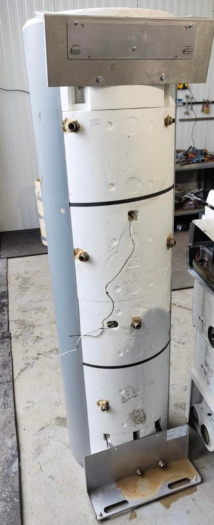 RVS Boiler /Buffervat–200 liter–3x RVS 22mm warmtewisselaars, Ophalen, 100 liter of meer, Boiler, Zo goed als nieuw