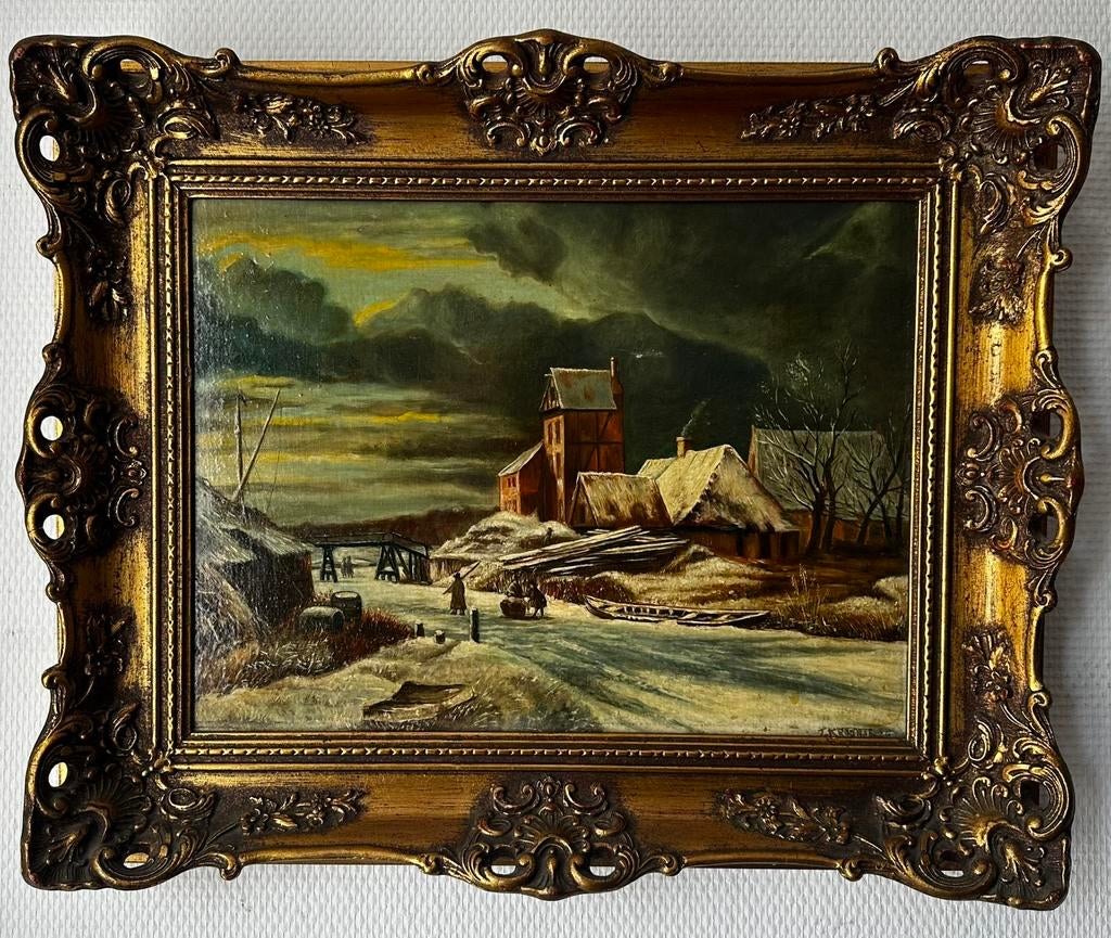 Schilderij gesigneerd J. Kroonsberg, Ophalen