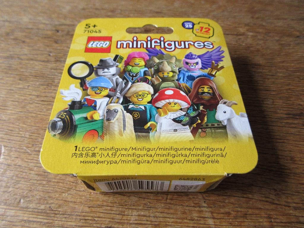 Lego MINIFIGURES, serie 25, 71045, ongebruikt, nieuw, Ophalen of Verzenden, Nieuw, Complete set, Lego