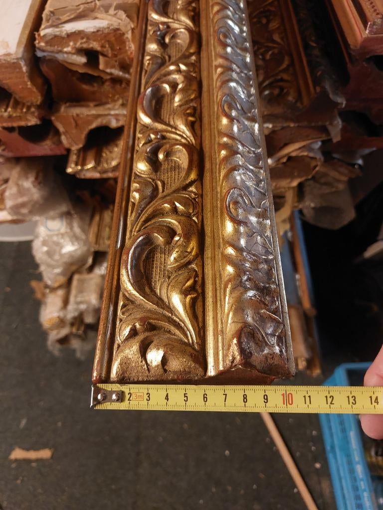 Exclusieve brede schilderijlijsten, barok, goud, Ophalen, Nieuw, Hout