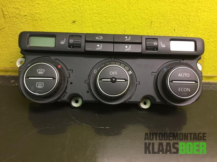 Airco bedieningspaneel van een Volkswagen Passat, Ophalen of Verzenden, 12 maanden garantie, Gebruikt, Volkswagen
