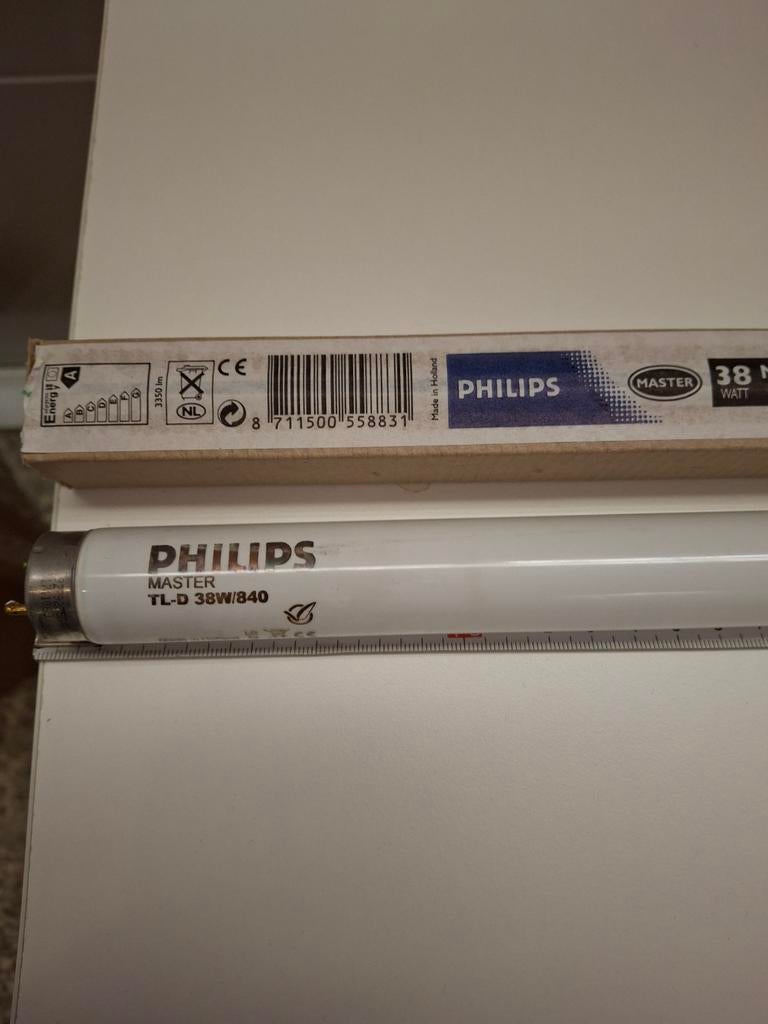 Philips TL-D 38W/840 Lamp - Nieuwstaat, Doe-het-zelf en Verbouw, Minder dan 50 watt, Ophalen of Verzenden, Eindhoven, Lamp