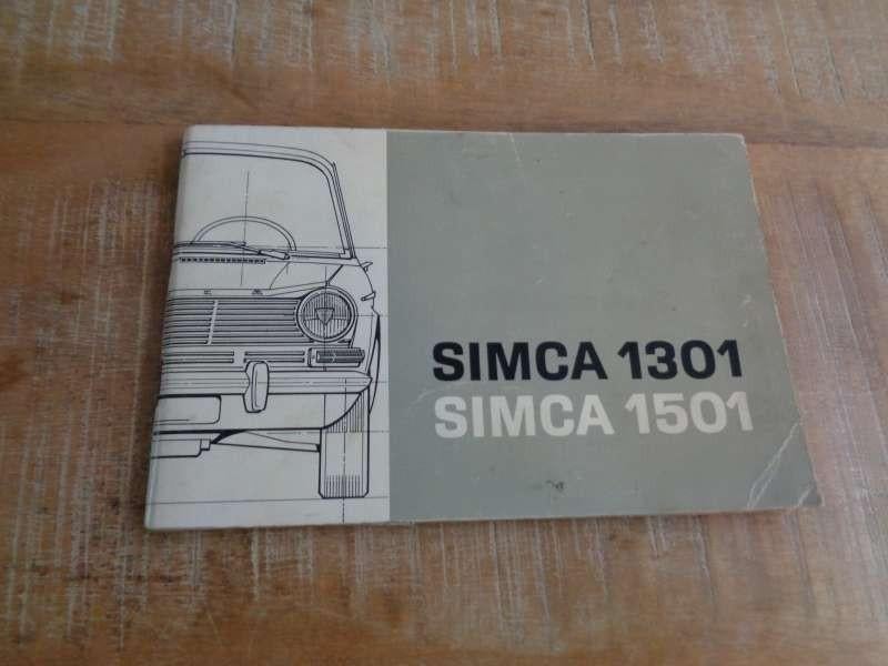 Simca 1301-1501 Handleiding Instructieboek Nederlands, Verzenden