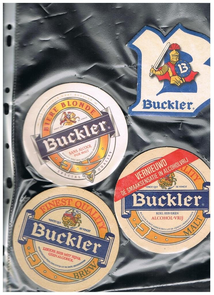 BIERVILTJES BUCKLER, Verzenden, Nieuw, Viltje(s), Overige merken