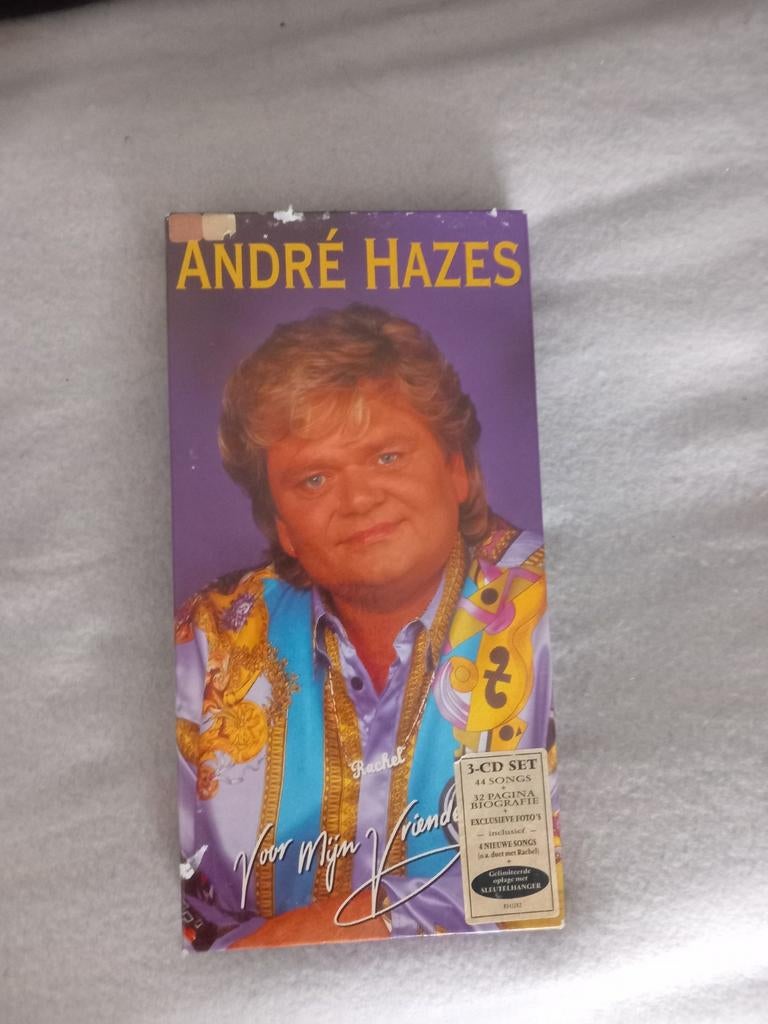 Andre Hazes Boxset - 3CD + Boekje, Ophalen of Verzenden