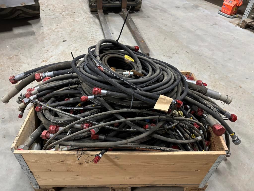 Partij hydraulische slangen, Ophalen of Verzenden