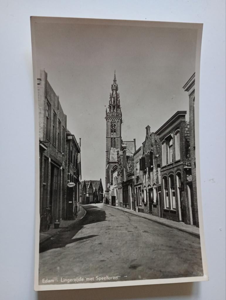 Edam Lingerzijde, Ophalen of Verzenden, 1920 tot 1940, Ongelopen, Noord-Holland
