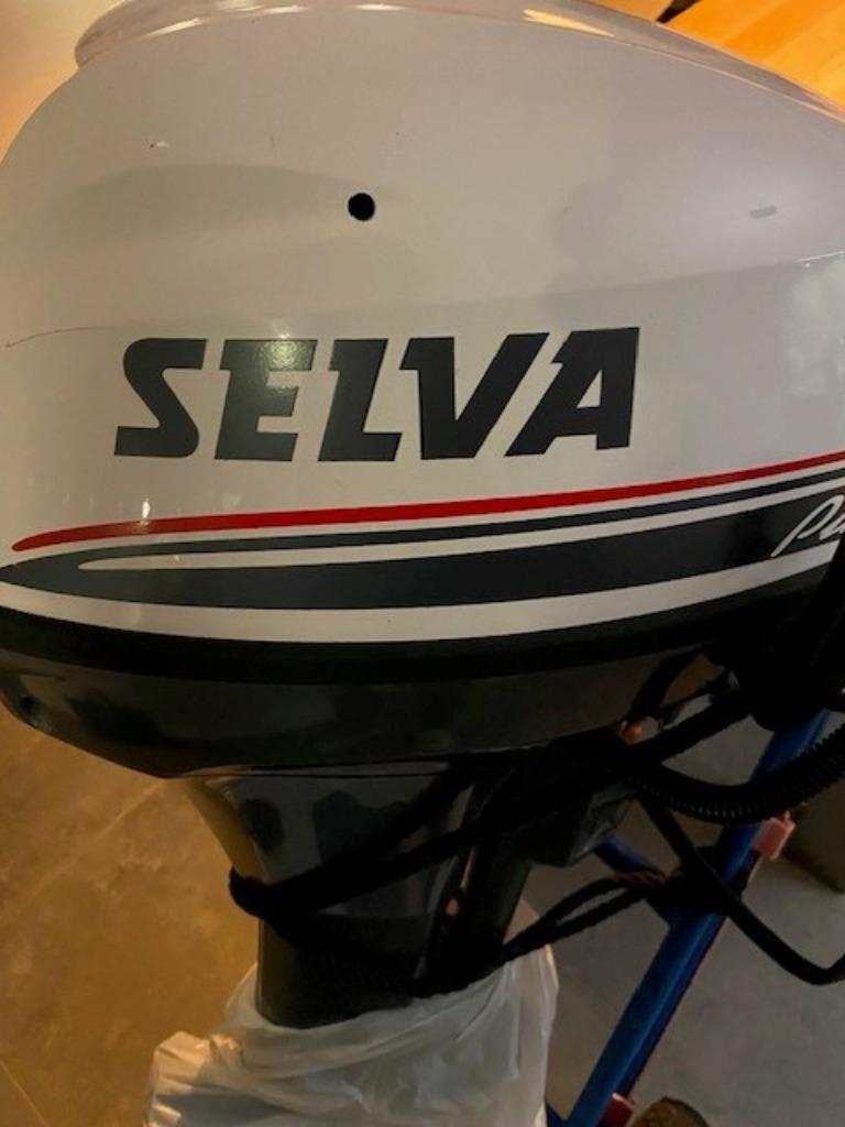 Selva/Yamaha 9.9 pk incl Yamaha gashendel en benzinetank, Watersport en Boten, Buiten- en Binnenboordmotoren, Zo goed als nieuw