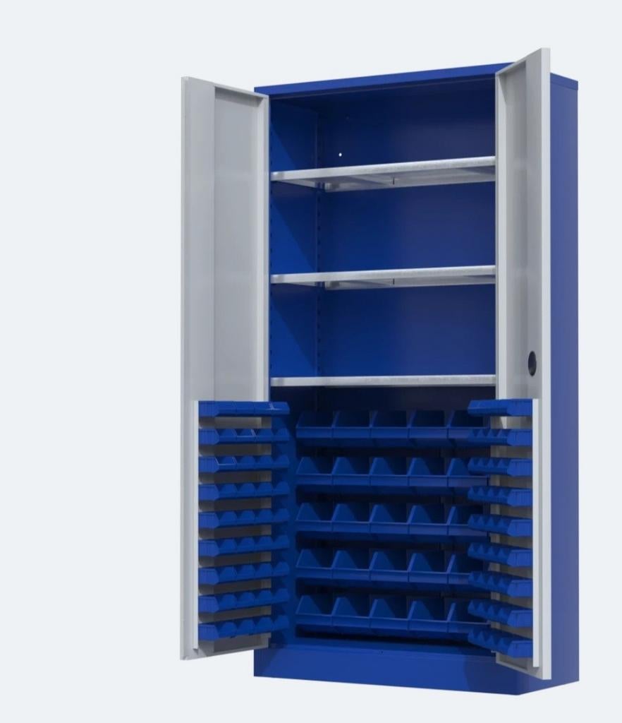 Nieuwe bakkenstrippenkast bakkenkast magazijnkast, Verzenden, Nieuw, 25 tot 50 cm, Minder dan 100 cm