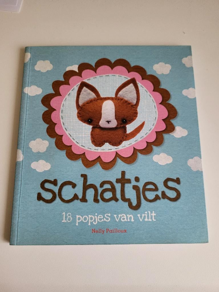 Vilt patronenboek Schatjes, Ophalen of Verzenden, Nieuw, Boek of Patroon