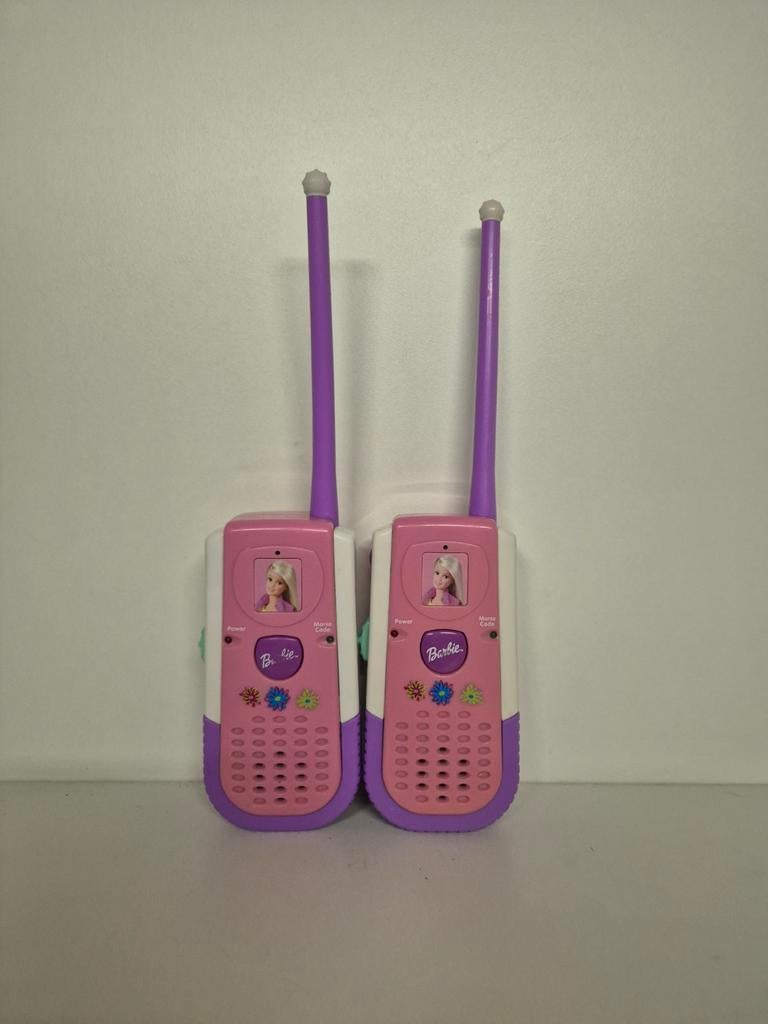 Vintage Barbie Walkie Talkies - Speelgoed Communicatie, Ophalen of Verzenden, Gebruikt, Meisje