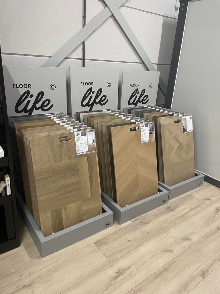 Laminaat en pvc vloeren vanaf €15,95, Huis en Inrichting, Ophalen of Verzenden, Zo goed als nieuw, 75 m² of meer, Laminaat