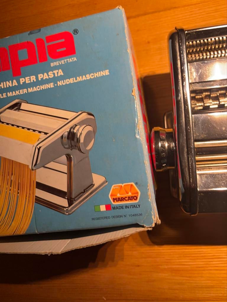 Vintage Pastamachine -Ampia model150 brevette, Ophalen, Gebruikt