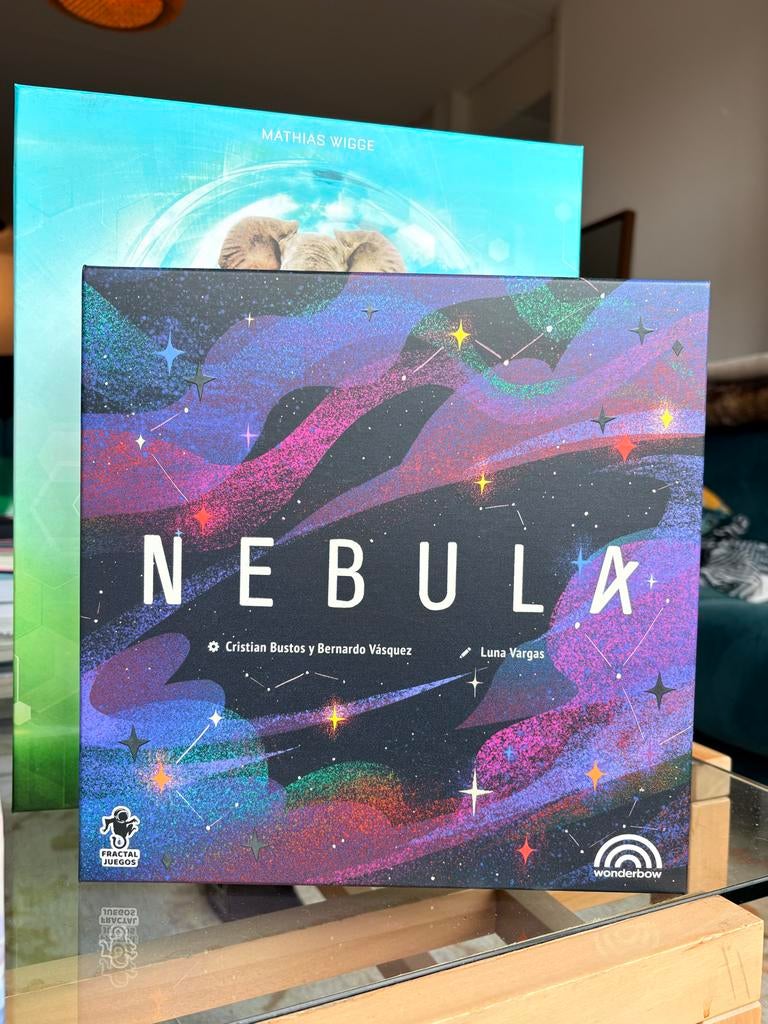 Nebula Bordspel, Een of twee spelers, Ophalen of Verzenden, Zo goed als nieuw