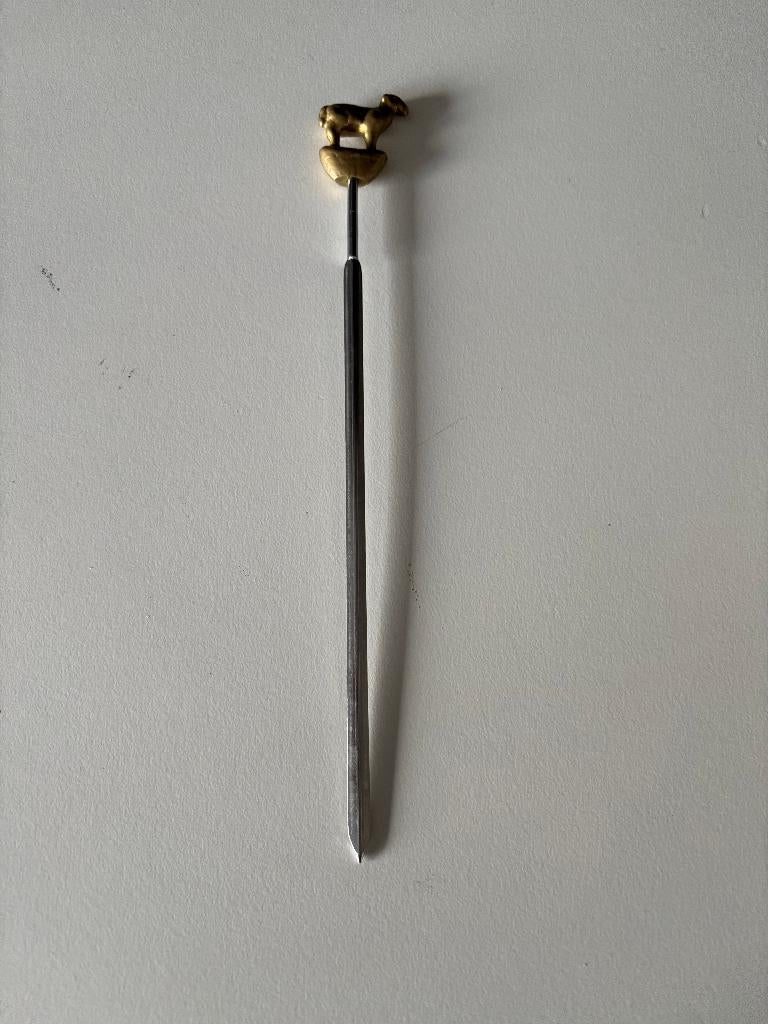 Vintage kebab spies, Ophalen of Verzenden