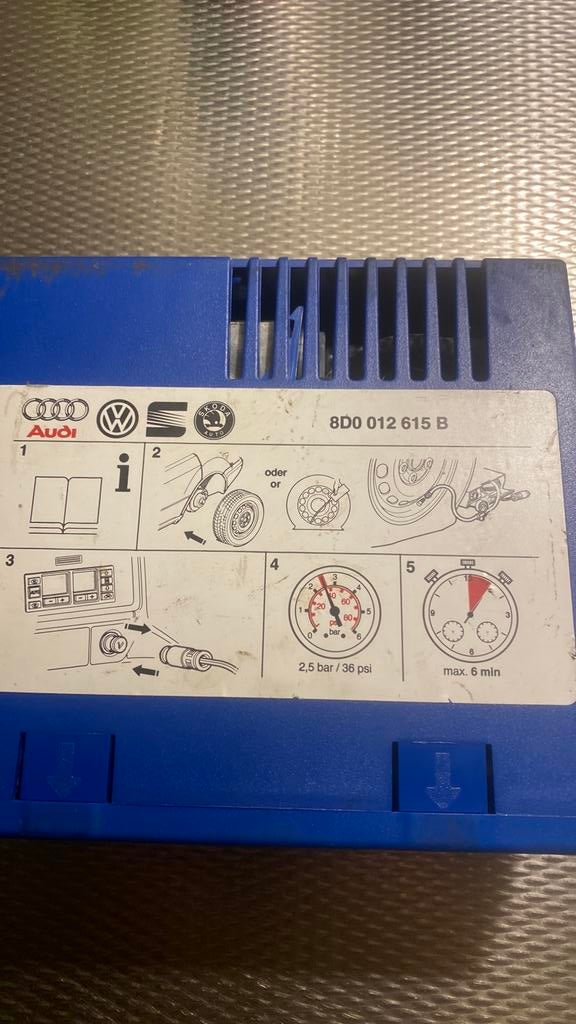 te koop  banden pomp, Caravans en Kamperen, Koelboxen, Ophalen of Verzenden, Nieuw, Koelelement