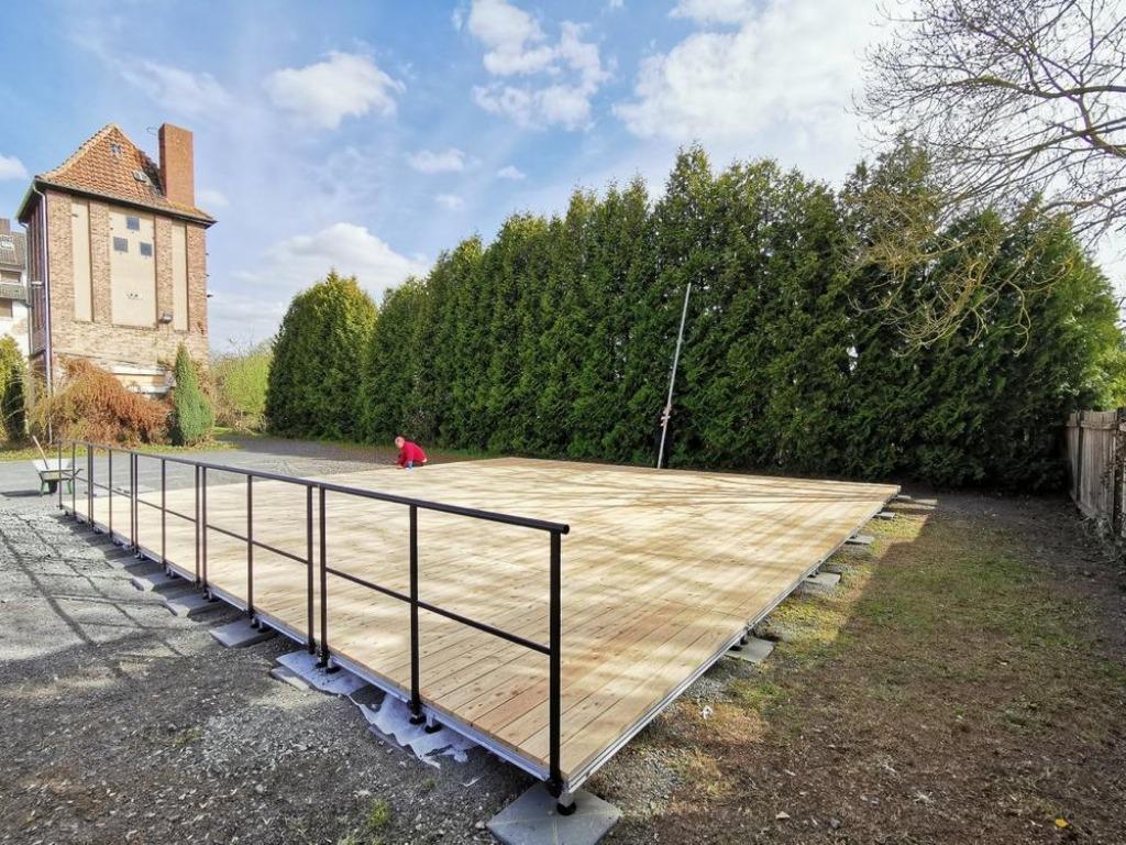 Terras Vlonder verplaatsbaar voor buiten., Zakelijke goederen, Horeca | Meubilair en Inrichting, Verzenden, Nieuw in verpakking