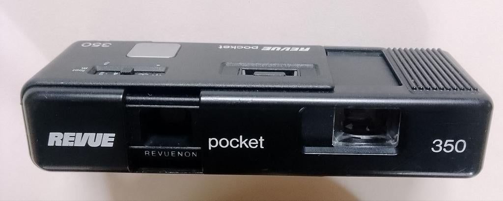 Revue Pocket 350 camera - jaren 70 klassieker, Ophalen of Verzenden, Gebruikt, Compact, Overige Merken