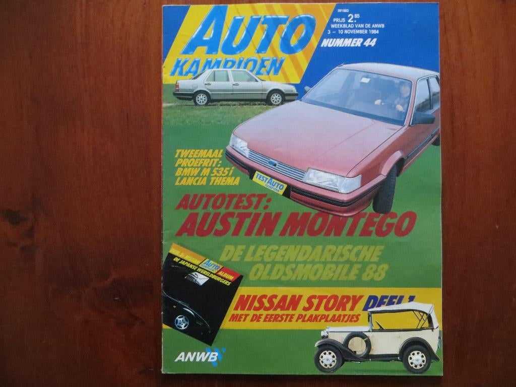 Autokampioen 44 1984 BMW M 535i, Lancia Thema, Oldsmobile 88, Ophalen of Verzenden, Nieuw, BMW