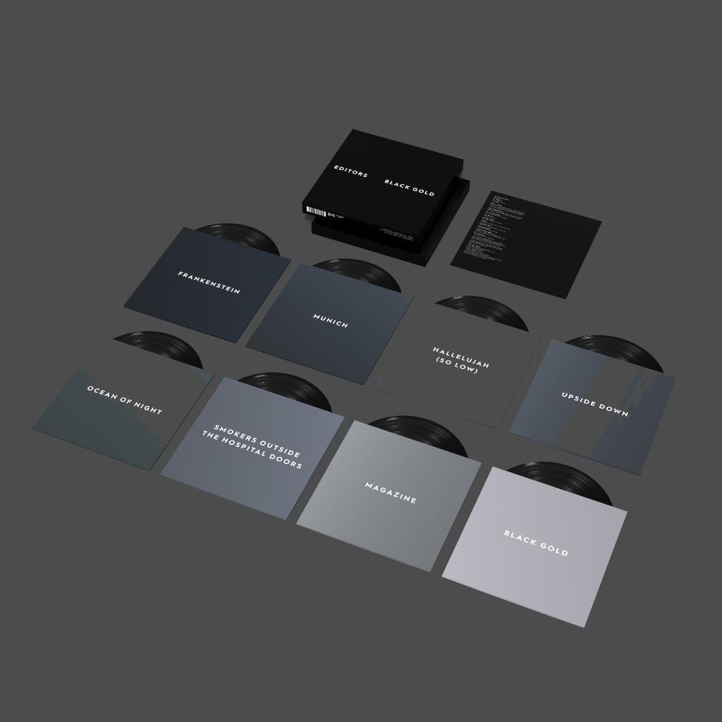Vinyl Single Box Set Editors Black Gold ( Best Of ) NIEUW, 7 inch, Single, Ophalen of Verzenden, Pop