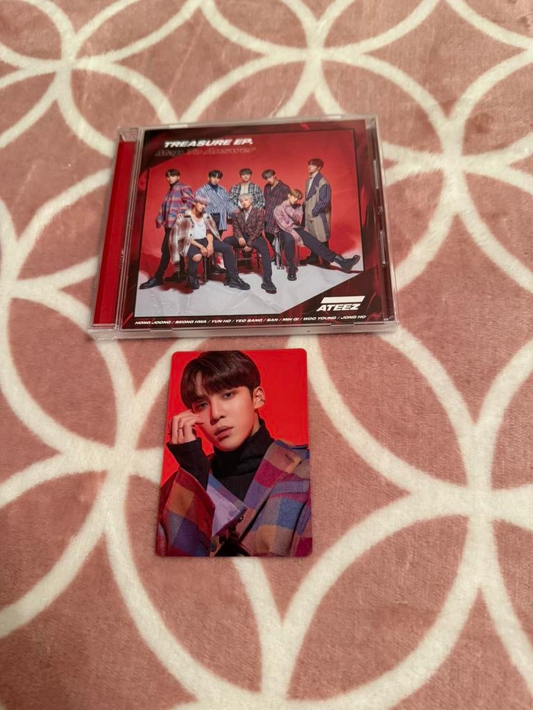 Ateez Treasure Ep Map to Answer Type Z Japan Album, Verzamelen, Ophalen of Verzenden, Zo goed als nieuw, Foto of Kaart