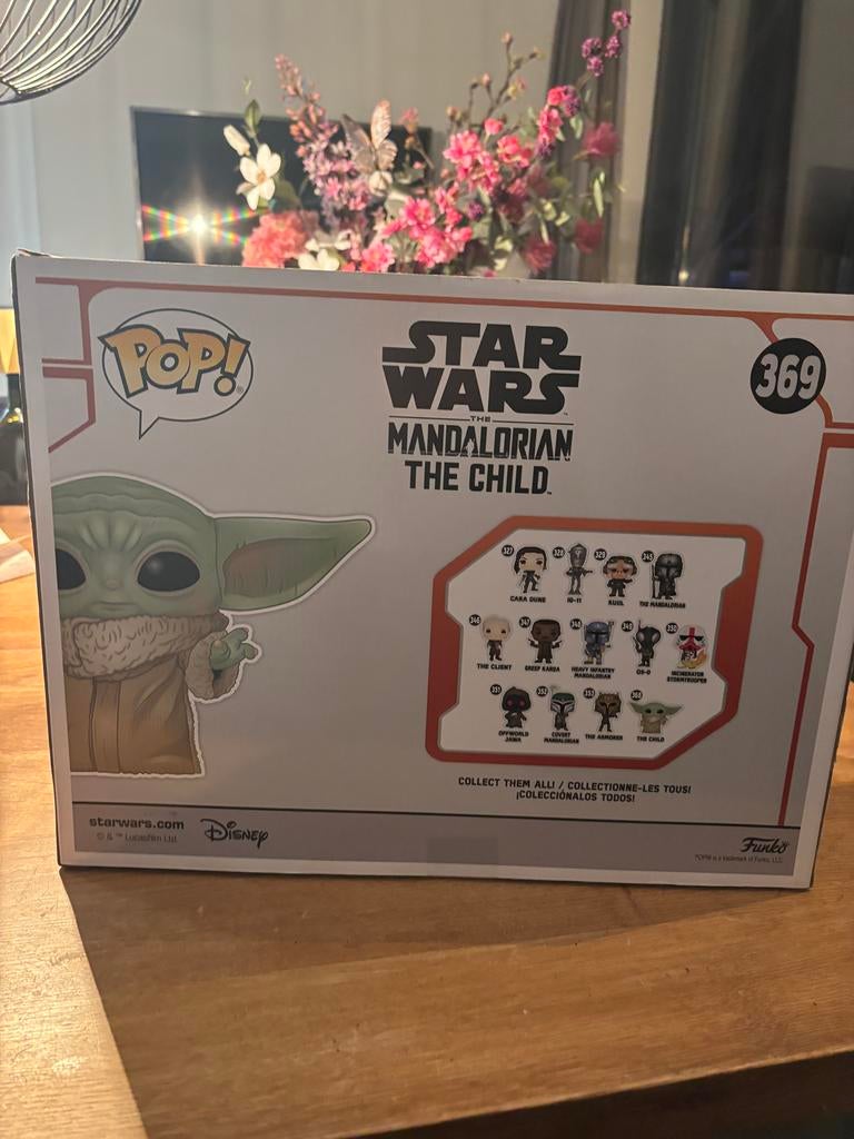 Star Wars Mandalorian The Child Funko Pop #369, Ophalen of Verzenden, Zo goed als nieuw, Film, Actiefiguur of Pop