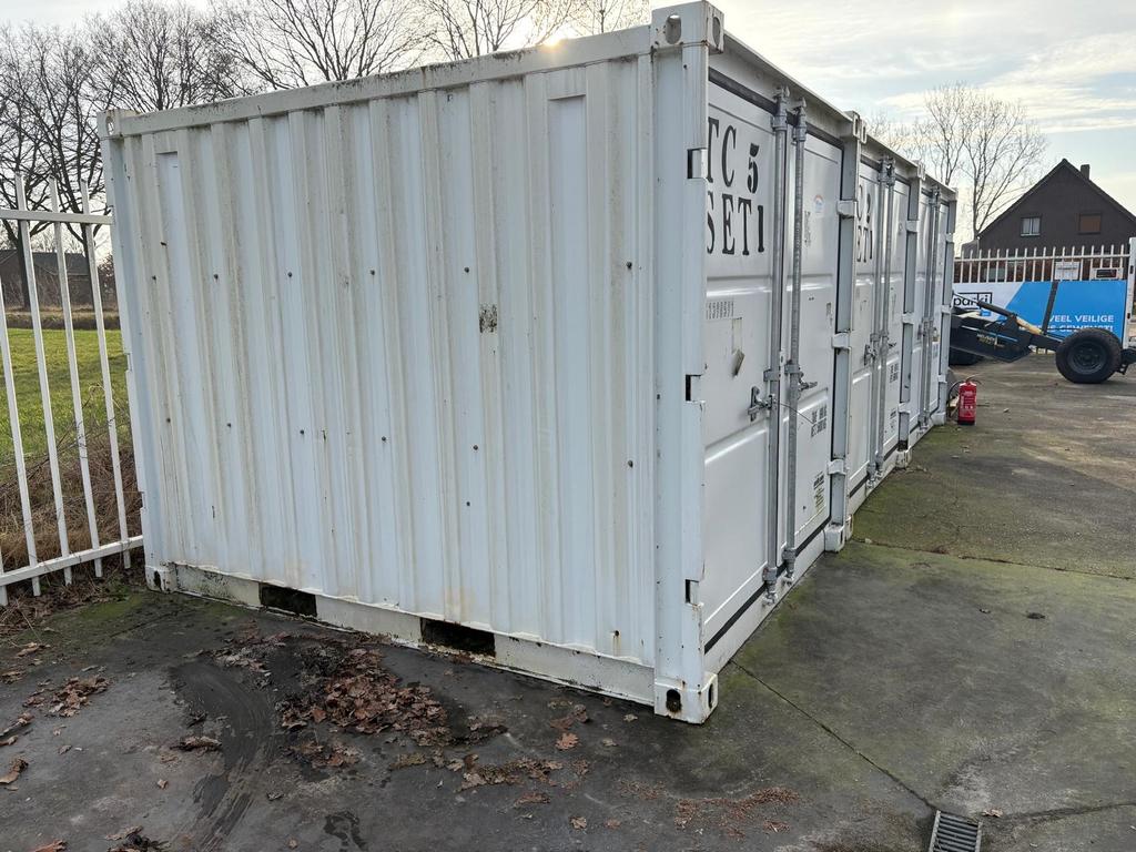 Container voor opslag, Ophalen