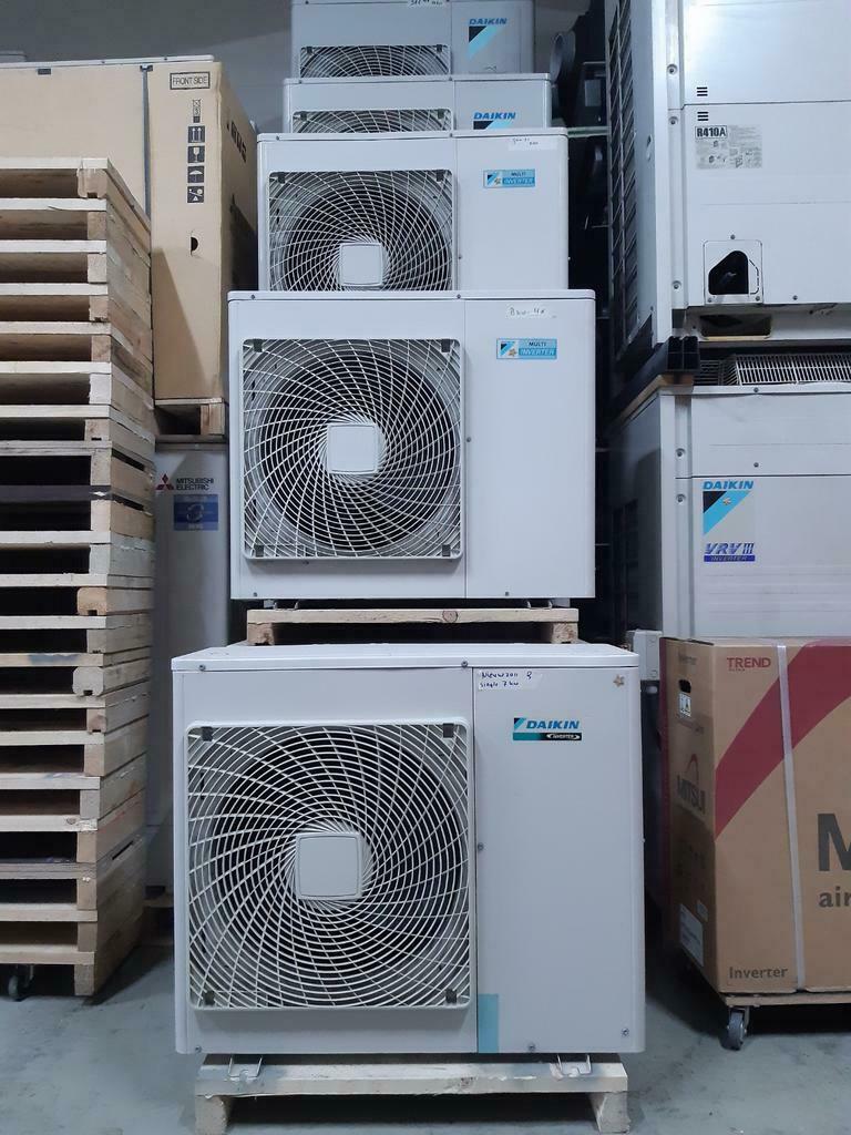 Daikin multisplit div uitv. v.a 6.8 kw. 3,4 of 5 aansluiting, Ophalen, Gebruikt
