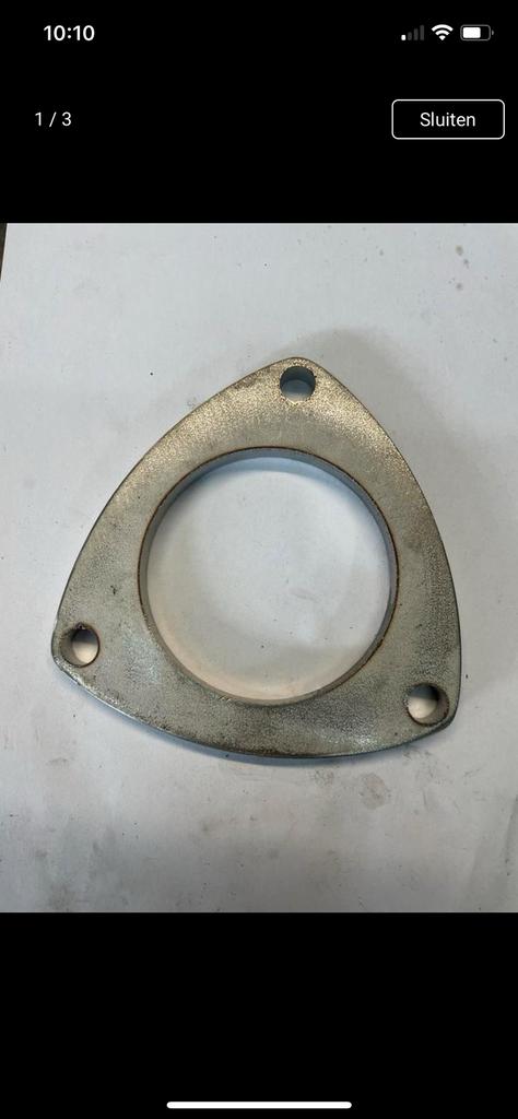 Rvs Downpipe flens 1.8T. BAM, Ophalen of Verzenden, Zo goed als nieuw, Overige typen