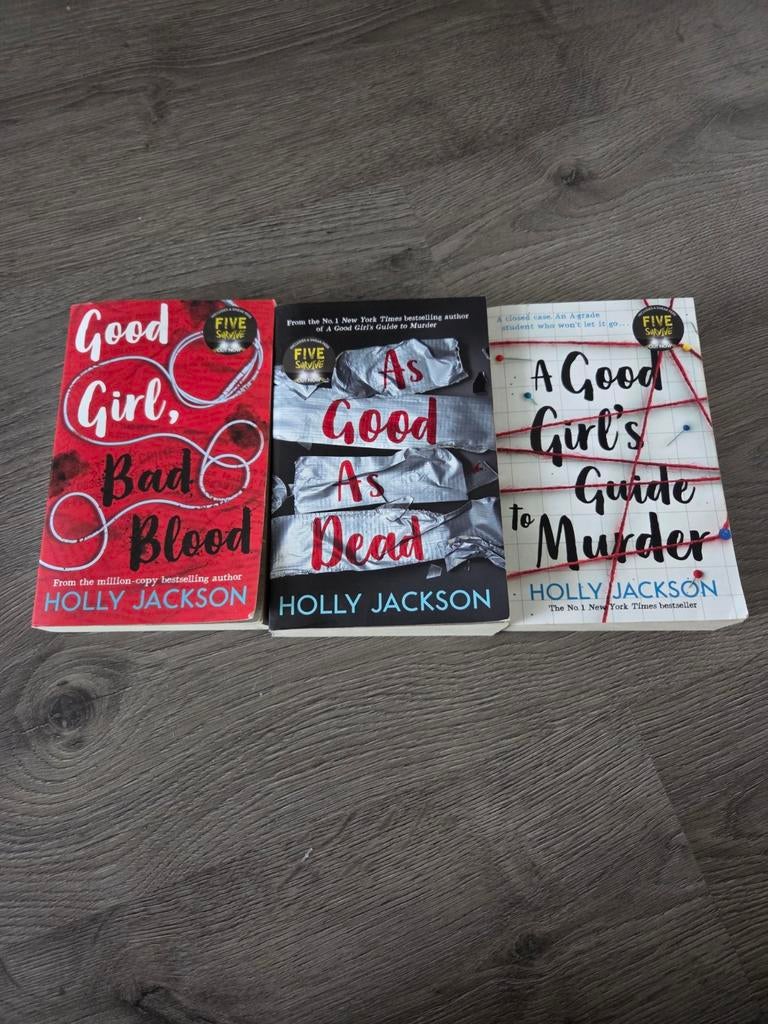 HOLLY JACKSON BOEKEN, Ophalen of Verzenden, Zo goed als nieuw