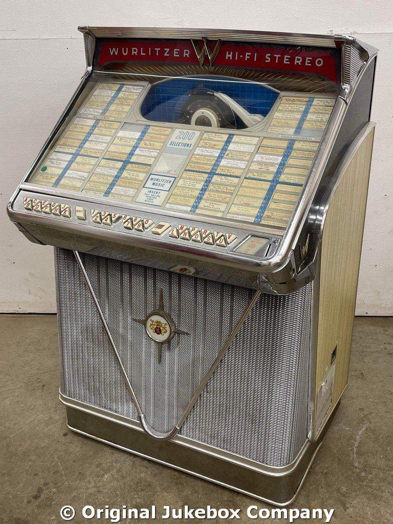 JUKEBOX: prachtige Wurlitzer model 2400 jukebox, Verzamelen, Automaten | Jukeboxen, Zo goed als nieuw, Wurlitzer, 1950 tot 1960