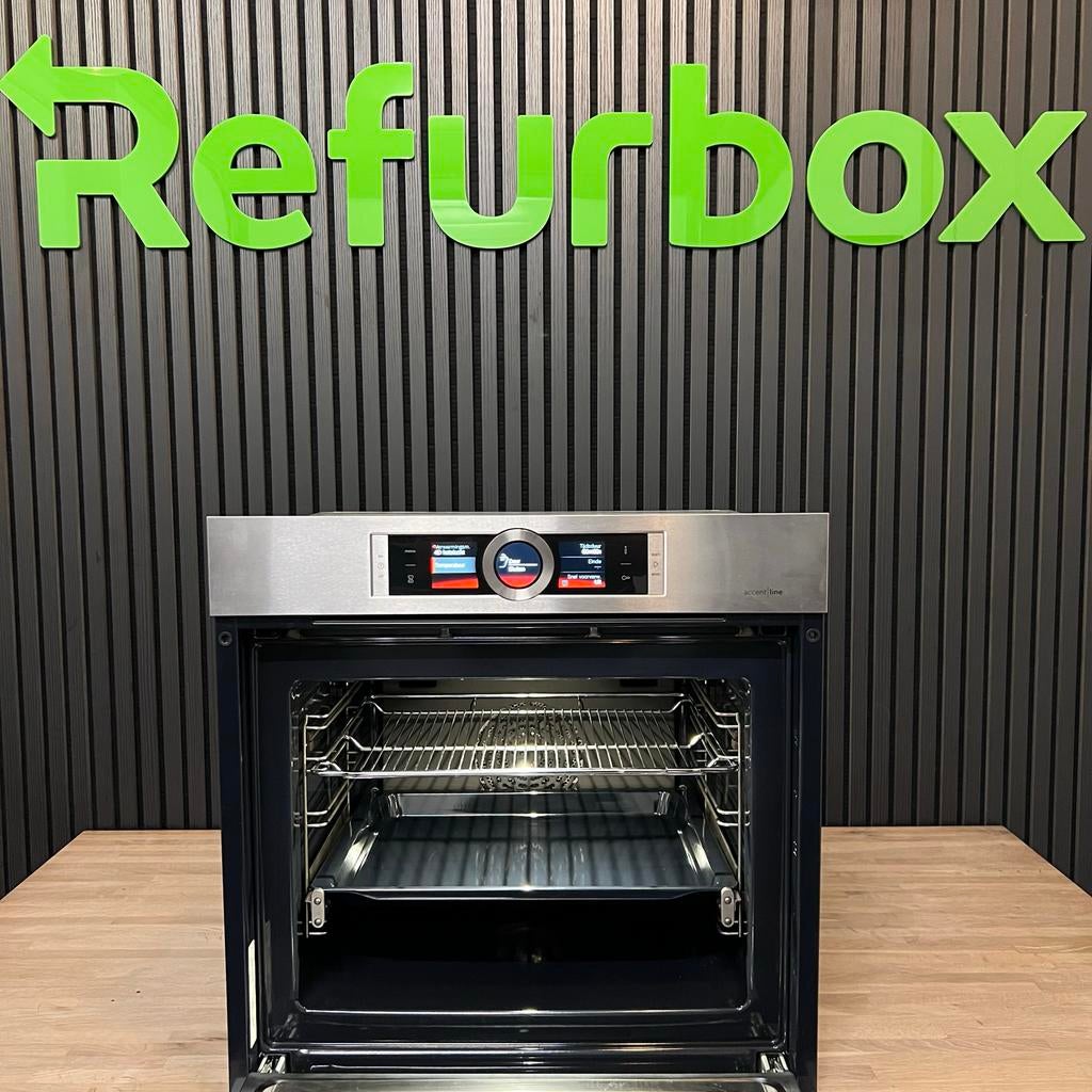 Bosch Serie 8 Inbouw combi magnetron oven, Witgoed en Apparatuur, Ovens, Refurbished, Oven met grill, Inbouw, Bosch