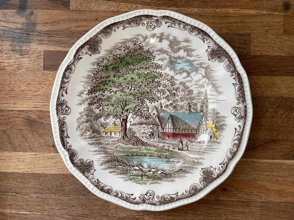 Bordje Ironstone ‘Kensington’ 20cm, Ophalen of Verzenden