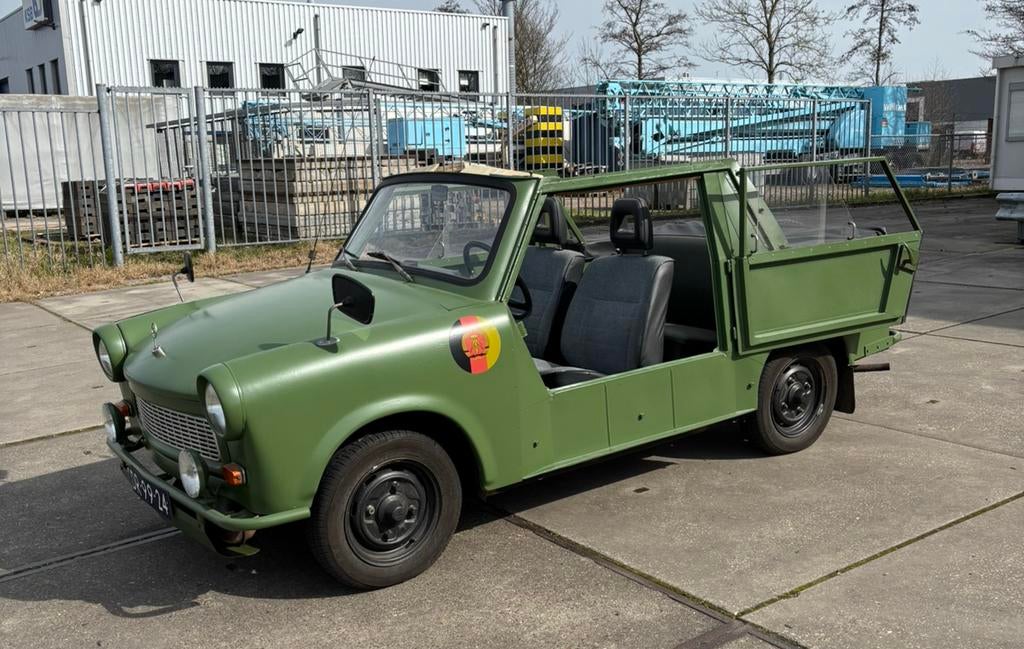 Trabant 601 1970 Groen, Auto's, Overige Auto's, Cabriolet, 620 kg, Handgeschakeld, Particulier