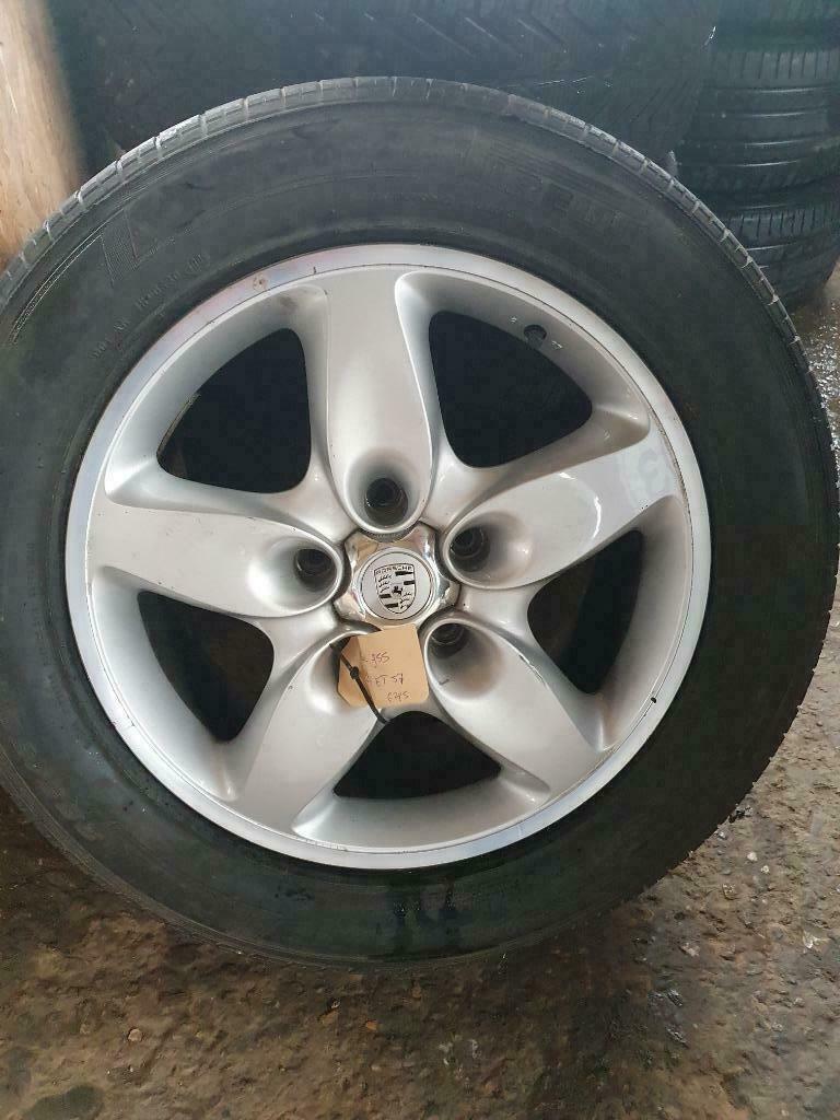 Vele losse Porsche velgen /banden, Auto-onderdelen, Ophalen, 18 inch, Velg(en), Zomerbanden