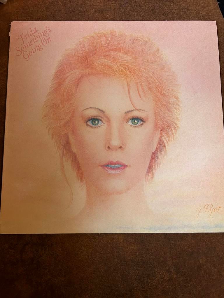 Frida van ABBA- something’s going on, Ophalen of Verzenden, Zo goed als nieuw, Overige formaten