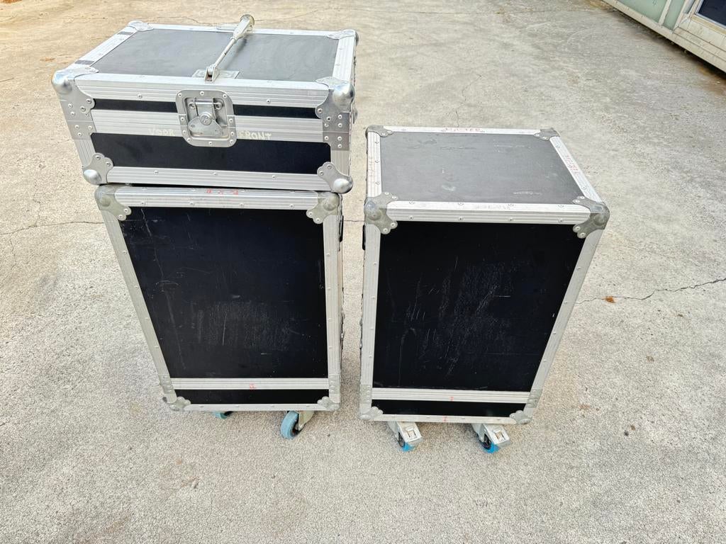 Electro Voice EV Speaker set in en div.mengpanels, Ophalen, Gebruikt, Speaker of Versterker, Flightcase