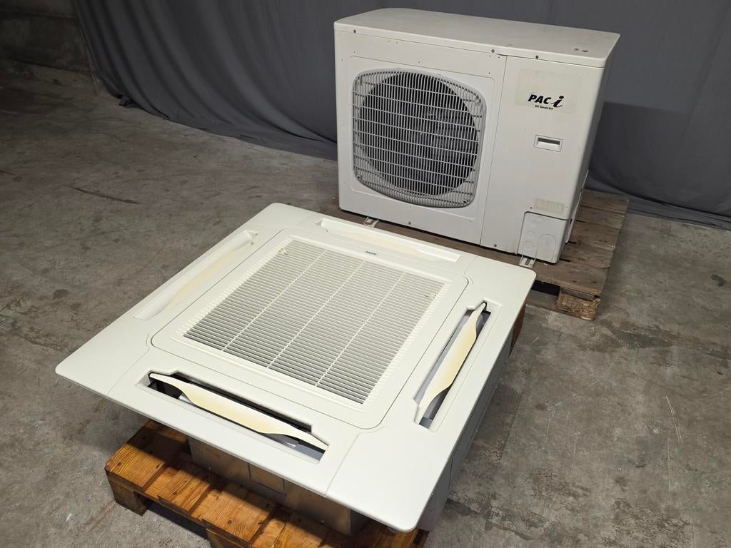 Refurbished cassette airco Sanyo PAC I DC Inverter 7,0 kW, Koelen en Ontvochtigen, Timer, 3 snelheden of meer, Ophalen of Verzenden