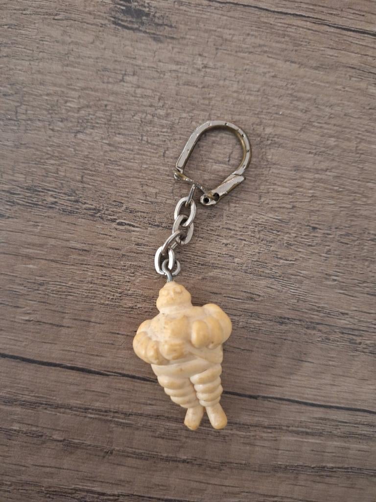 Vintage originele Michelin bibendum figuurtje sleutelhanger, Ophalen of Verzenden, Merk